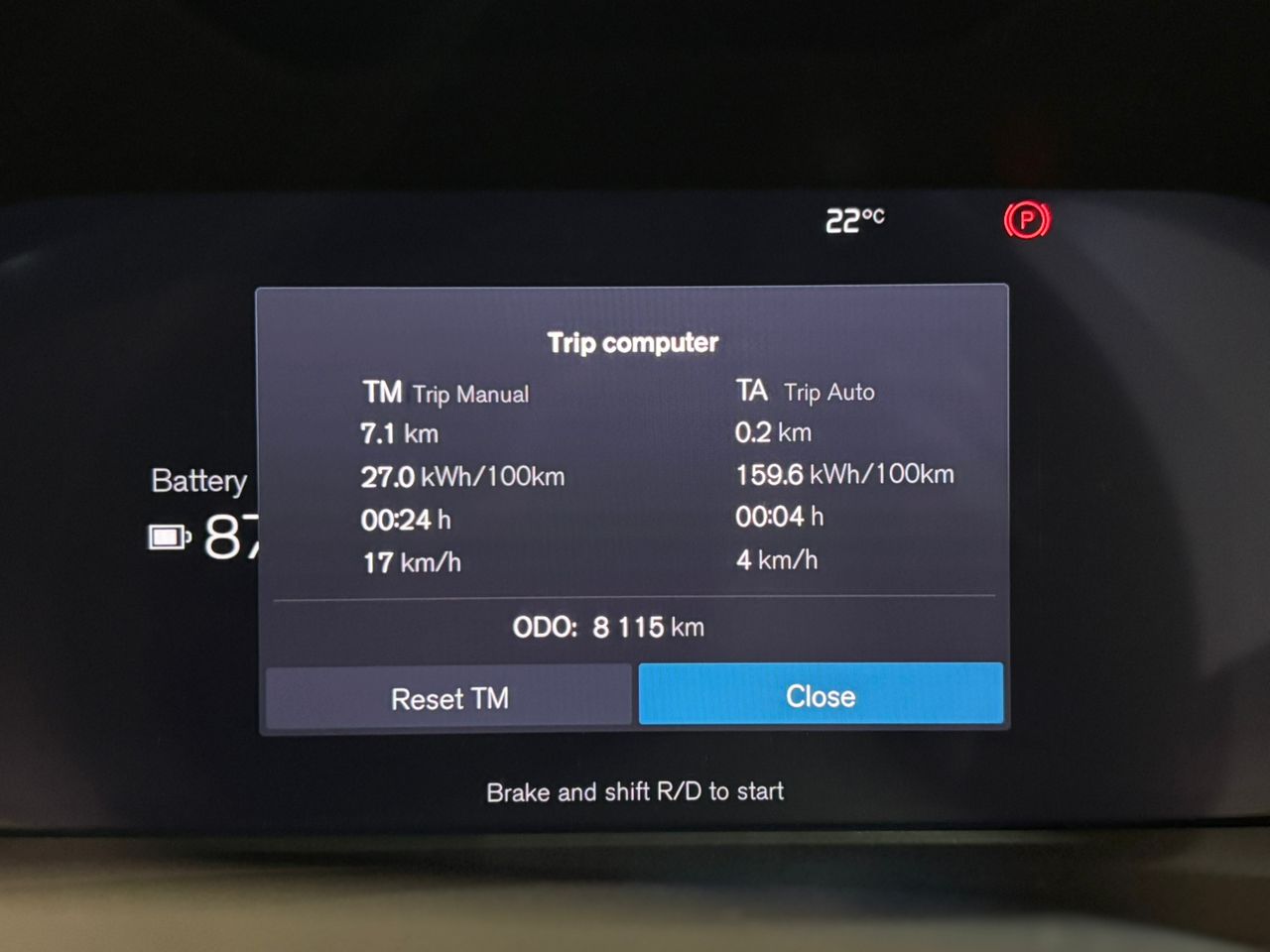 Volvo EC40 Ultra, Twin Motor, Electric